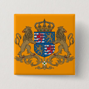 Grand Duke Of Luxembourg, Luxembourg flag 15 Cm Square Badge