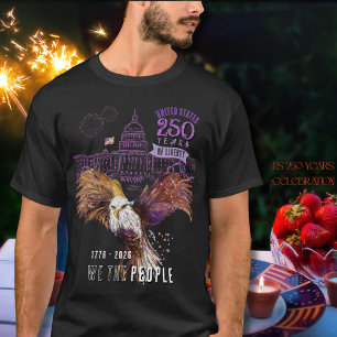 Grand Eagle US 250 Years of Liberty We The People T-Shirt