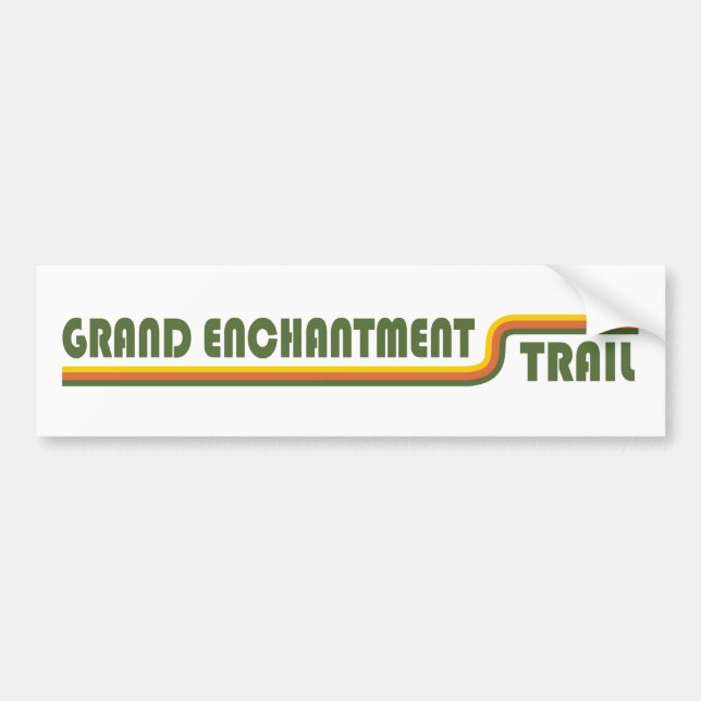 Grand Enchantment Trail Bumper Sticker (Front)