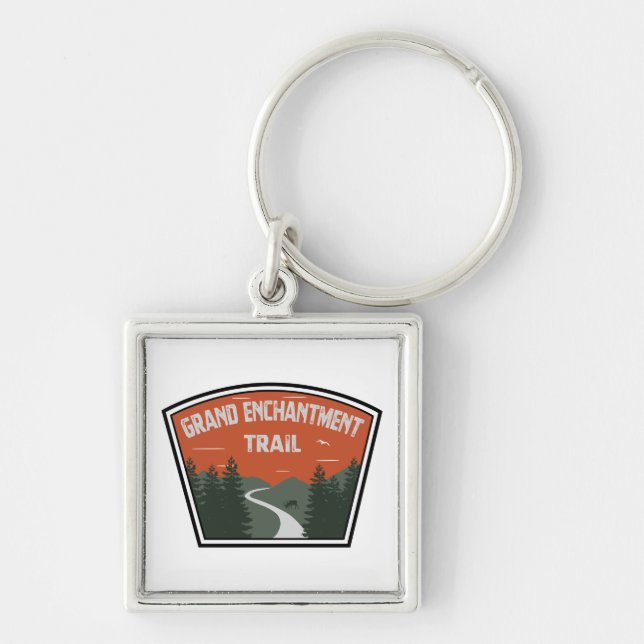 Grand Enchantment Trail Key Ring (Front)