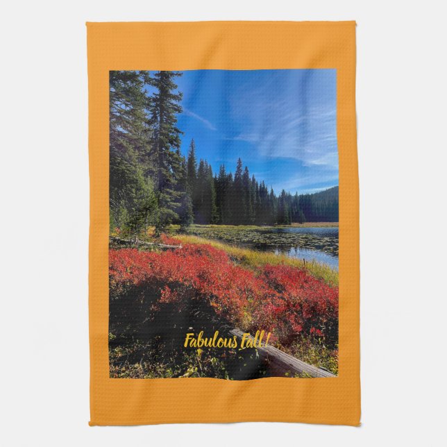 Grand Fall Towel (Vertical)