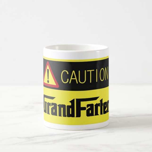 Grand Fart er fathers Day Novelty Gift Coffee Mug (Center)