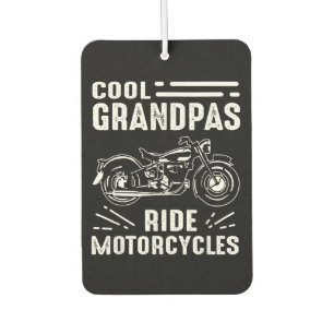 Grand Father Biker Car Air Freshener