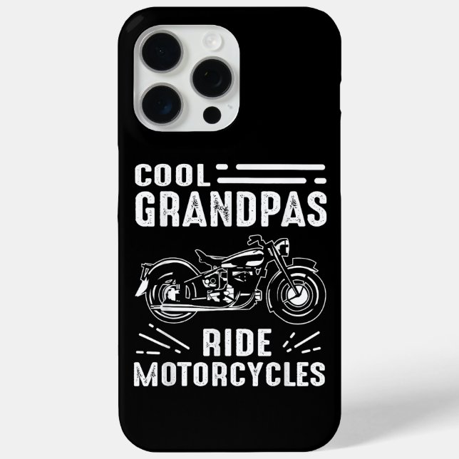 Grand Father BikerGrand Father Biker Case-Mate iPhone Case (Back)