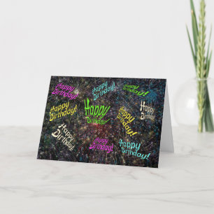 Grand Finale Birthday Card