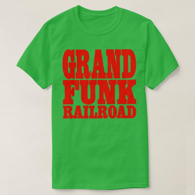 GRAND FUNK RAILROAD 40 T-Shirt (Design Front)