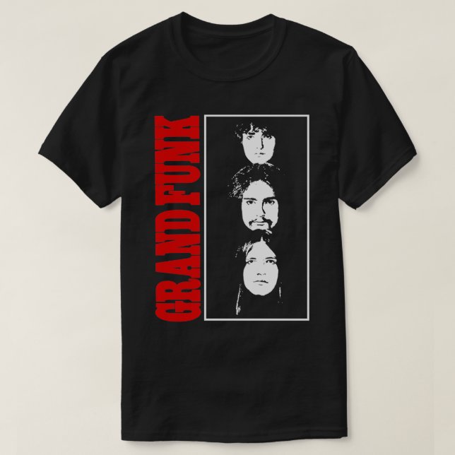 GRAND FUNK RAILROAD 45 T-Shirt (Design Front)