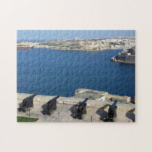 Grand Harbour in Malta Jigsaw Puzzle