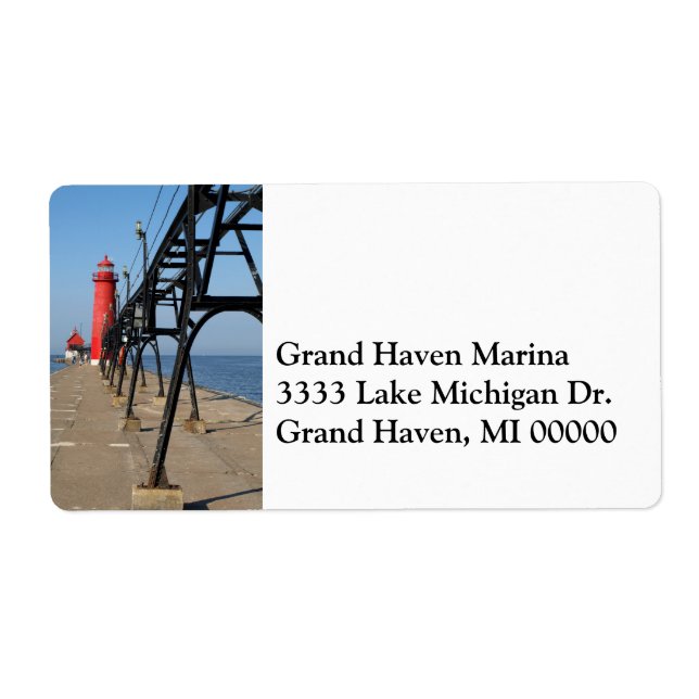 Grand Haven Address Label (Front)