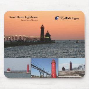 Grand Haven Lighthouse Mouse Pad