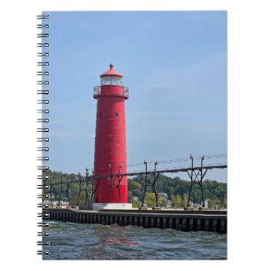 Grand Haven Michigan Lighthouse Notebook