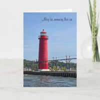Grand Haven Michigan Lighthouse Sympathy