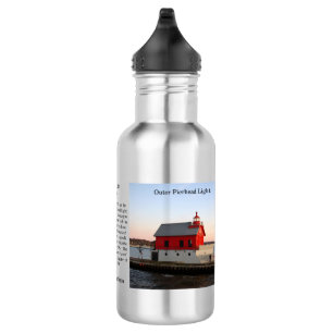 Grand Haven South Pierhead Lights history bottle