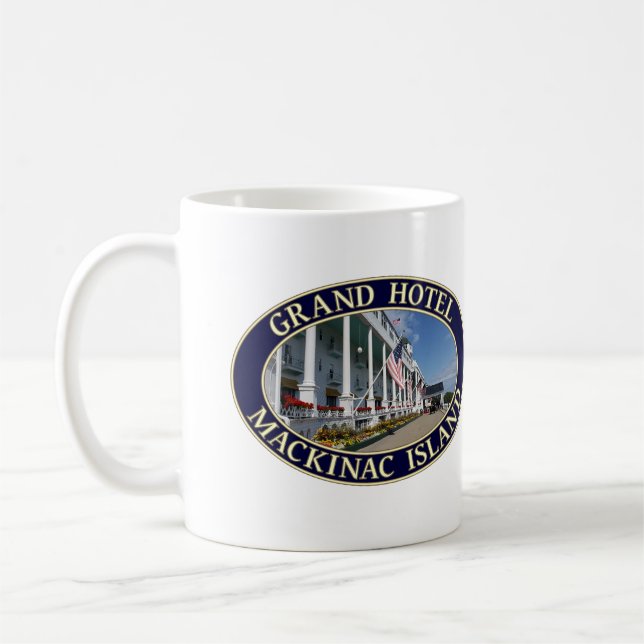 Grand Hotel Mackinac Island, Michigan Coffee Mug (Left)