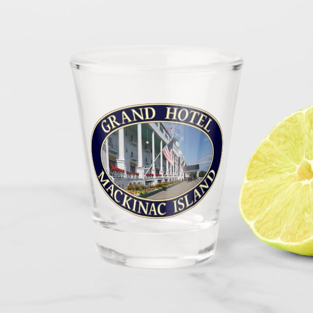 Grand Hotel Mackinac Island, Michigan Shot Glass (Front)