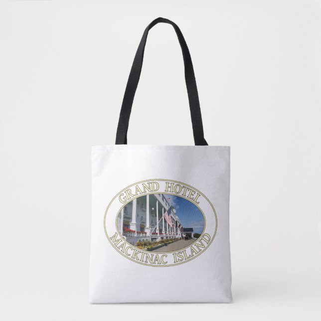 Grand Hotel on Mackinac Island, Michigan Tote Bag (Front)