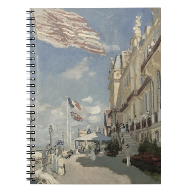 Grand Hotel Seaside Promenade Notebook (Front)
