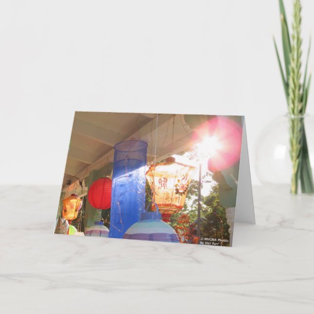 Grand Illumination Lanterns - Martha's Vineyard Card (Front)