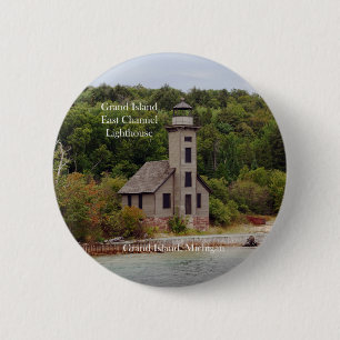 Grand Island East Channel Lighthouse button
