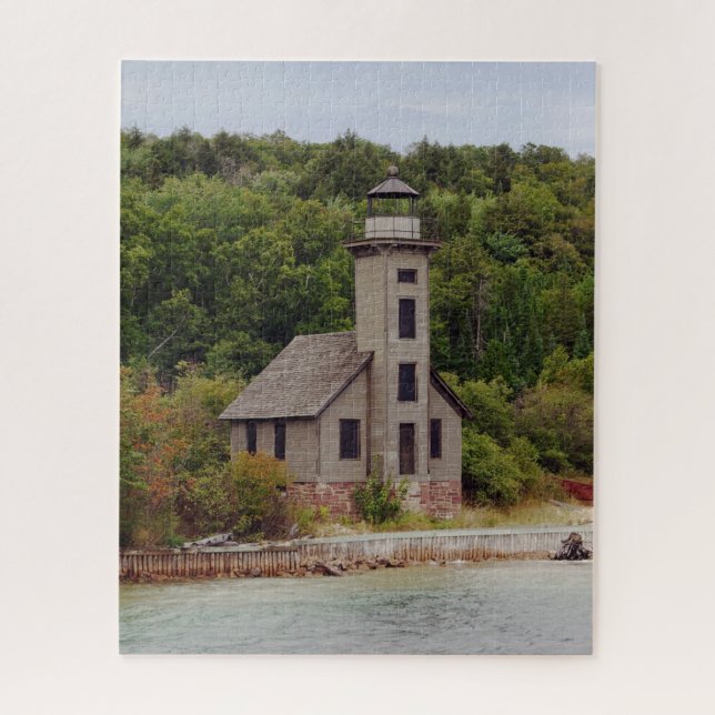 Grand Island East Channel Lighthouse puzzle (Vertical)