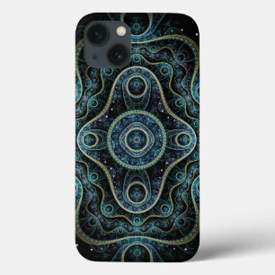 Grand Julian Fractal Mandala Art iPhone 13 Case