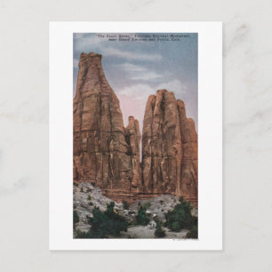 Grand Junction, CO - View of CO National Monument Postcard