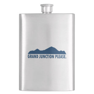 Grand Junction Colorado Please Hip Flask
