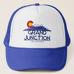 Grand Junction Colorado wood mountains hat