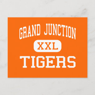 Grand Junction - Tigers - High - Grand Junction Postcard