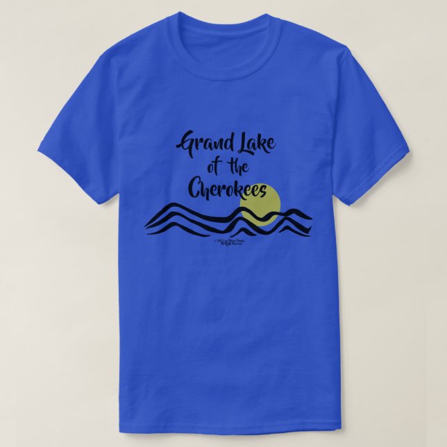 Grand Lake of the Cherokees T-shirt (Design Front)