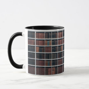 Grand Library Bookshelf Combo Mug - Realistic