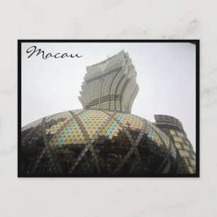 grand lisboa grey postcard