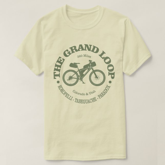 Grand Loop (MTB) T-Shirt (Design Front)
