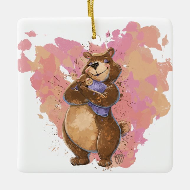 Grand Mama Bear Ornament (Front)
