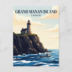 Grand Manan Island Canada Postcard