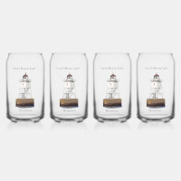 Grand Marais Light can glass