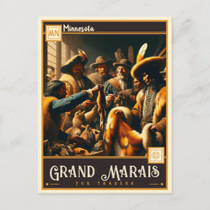 Grand Marais, Minnesota    Vintage Postcard