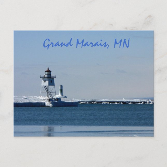 Grand Marais Postcard (Front)