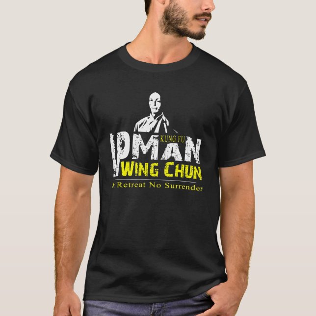 Grand Master "Ip Man" Wing CHun - Kung Fu T-Shirt (Front)