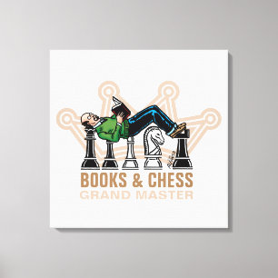 Grand Master Stretched Canvas Print