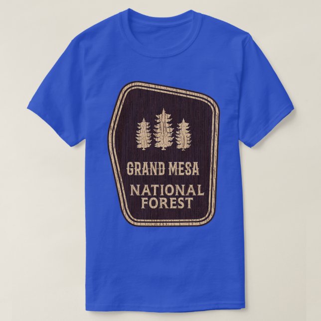 Grand mesa national forest 6 T-Shirt (Design Front)
