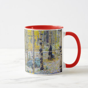 Grand Mesa Solitary cabin in a forest Mug