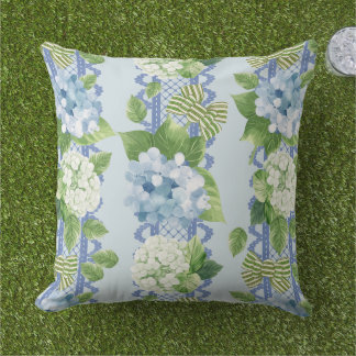 Grand Millennial, monogram pillow