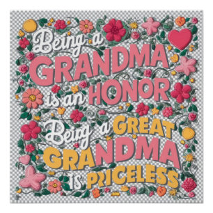 Grand mother - great grandmother poster