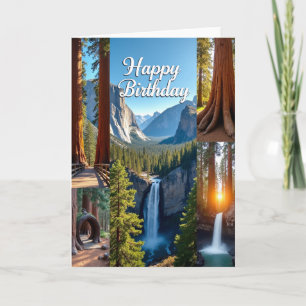 Grand Mountain Birthday Card