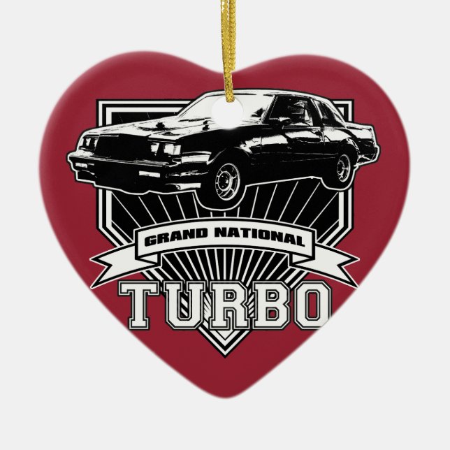 Grand National Ceramic Ornament (Front)