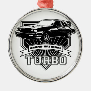 Grand National Metal Ornament