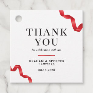 Grand Opening Favour Tag