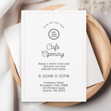 Grand Opening Invitation