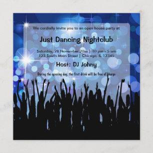 Grand Opening NightClub Invitation